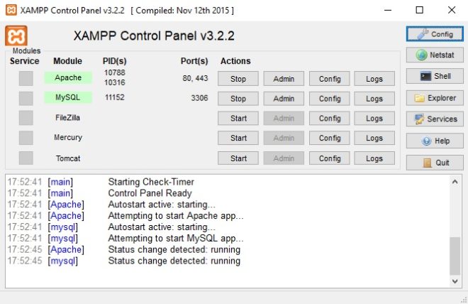 xampp 32 xampp 32